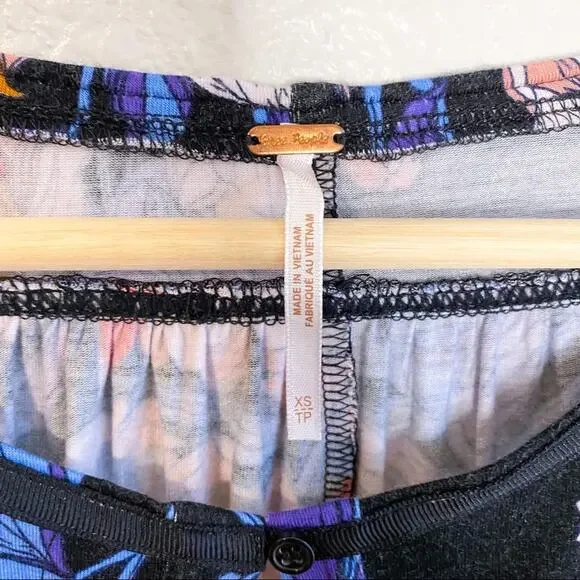 Free People Printed Keepin' On Top - Picture 5 of 7